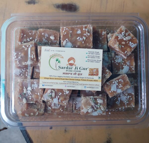 ਦੇਸੀ ਘਿਉ ਦੀ ਡ੍ਰਾਈ ਫਰੂਟ ਬਰਫੀ, Dry Fruits & Desi Ghee,s Barfi - Image 2